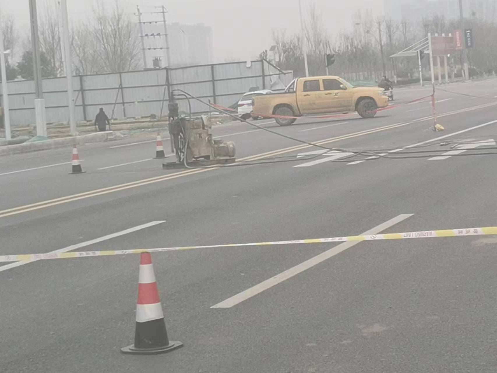 老河口公路路基沉陷注浆